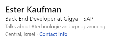 2022-10-24 21_35_11-(10) Ester Kaufman _ LinkedIn