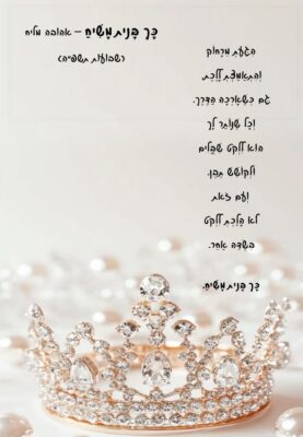 כָּךְ בָּנִית מָשִׁיחַ – אהובה מליח