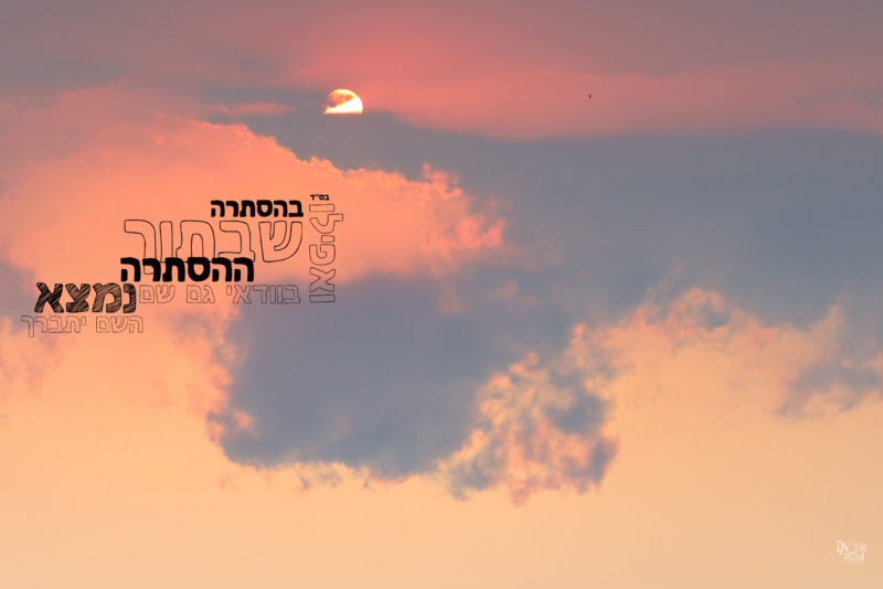 ואפילו בהסתרה רחל אורן