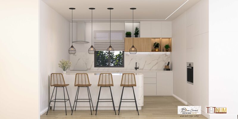 מטבח מודרני עץ